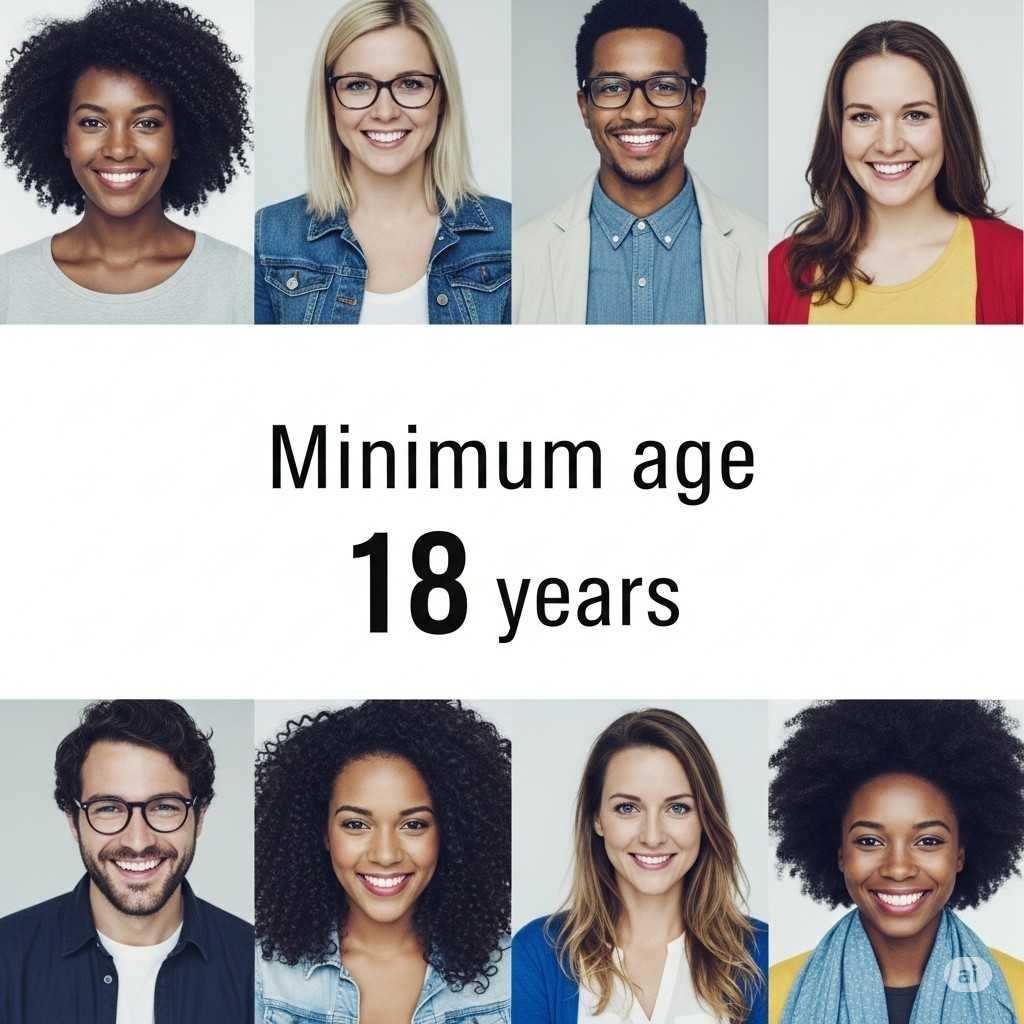 Vârsta minimă 18 ani